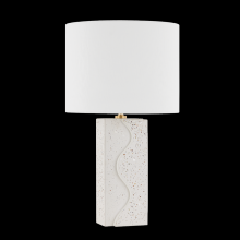 Mitzi by Hudson Valley Lighting HL620201-AGB - Cort Table Lamp