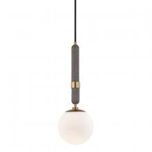 Mitzi by Hudson Valley Lighting H289701S-AGB - Brielle Pendant