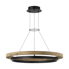 Visual Comfort & Co. Modern Collection SLOCH77830TXBTK - Grace 36 Outdoor Chandelier