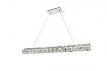 Elegant 3501D48C - Valetta Integrated LED chip light Chrome Chandelier Clear Royal Cut Crystal