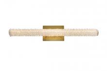 Elegant 3800W30SG - Bowen Wall Sconce W30" H5.5" E4.5"  LED 14W  DIM 3CCT  Satin Gold