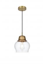 Elegant LD2252SG - KENNA Hang D8"H8.7"L1 Satin Gold