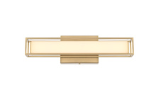 Elegant LD301W16SG - Wall Sconce L16" E4.5" H4.3" LED 8W 3CCT Satin Gold