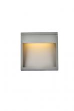 Elegant LDOD4019S - Raine Integrated LED wall sconce  in silver
