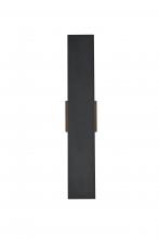 Elegant OD506W24BK - Wall Sconse W4.7"D2.4"H24" Black
