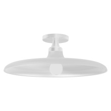 Dainolite QTN-181SF-MW - 1LT Semi-Flush Mount, MW
