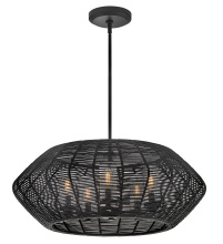 Hinkley 10385BK-LV - Medium Single Tier Chandelier 12v