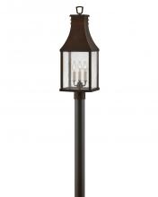 Hinkley 17461BLC - Large Post Mount Lantern