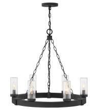 Hinkley 29206BK-LV - Medium Single Tier Chandelier 12v