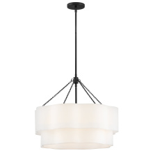 Hinkley 47734BK - Medium Drum Chandelier