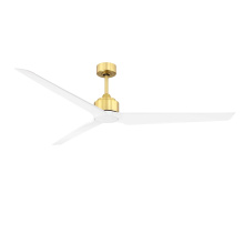 Fanimation MAD8515BS - TriAire Custom Indoor/Outdoor Ceiling Fan DC Motor- Brushed Satin Brass