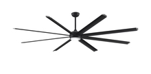 Fanimation MAD7998BLW - Stellar 96 Indoor/Outdoor Ceiling Fan DC Motor with LED CCT Select Light Kit - Black