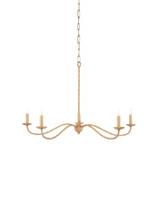 Currey 9000-0848 - Saxon Small Tan Chandelier